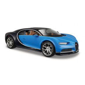 Maisto - Bugatti Chiron, niebieski, 1:24
