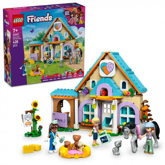 LEGO Friends 42651 Klinika weterynaryjna dla koni i zwierząt domowych