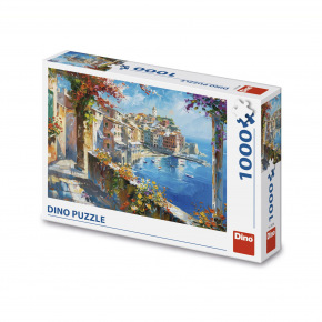 Dino STŘEDOMOŘSKÉ MĚSTEČKO 1000 Puzzle