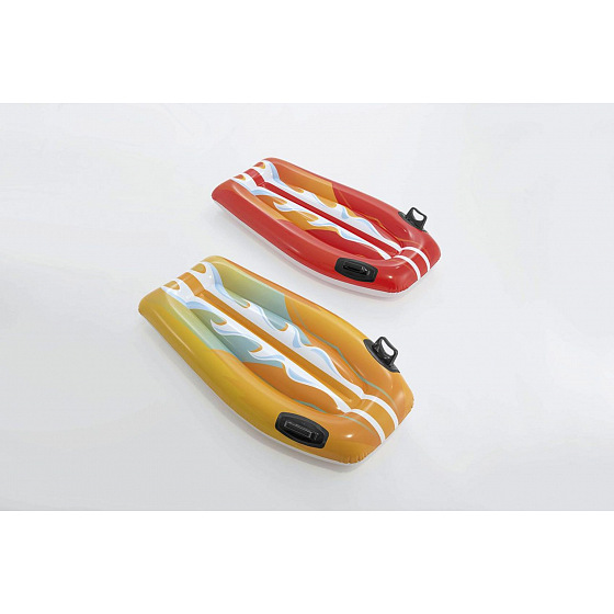 Intex Leżak/deska do pływania z uchwytami nadmuchiwana 112x62cm 2 kolory w pudełku