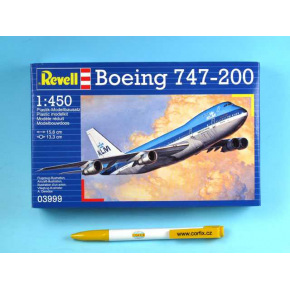 Revell Plastic ModelKit samolot 03999 - Boeing 747-200 Jumbo Jet (1:450)