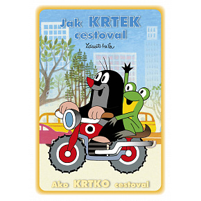 Omalovánka A5 Jak Krtek cestoval