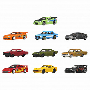 Hot Wheels 10 KS ANGLIČÁK FAST & FURIOUS ASST