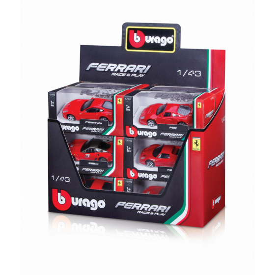 Bburago Auto Bburago 1:43 FERRARI ASSORT