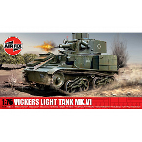 Airfix Classic Kit tank A02330 - Vickers Light Tank (1:76)