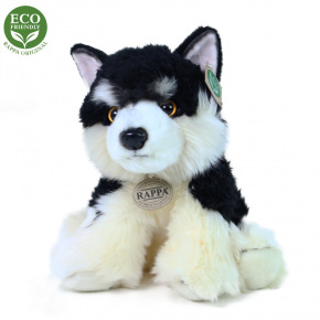 Rappa Plyšový pes malamut sedící 28 cm ECO-FRIENDLY Rappa Plyšový pes malamut sedící 28 cm ECO-FRIENDLY