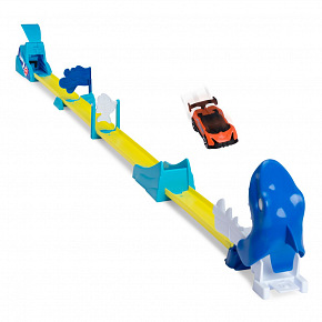 Dickie Autorennbahn Shark Launcher 120 cm