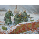 Zvezda Wargames (WWII) figurky 6210 - Ger. Machine-gun with Crew (Winter Uniform) (1:72)