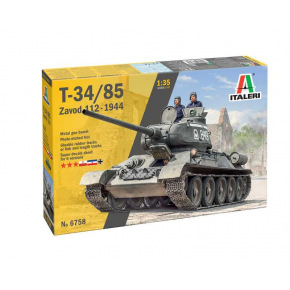 Italeri Model Kit tank 6758 - T34/85 Zavod 112 Mod. 1944 (1:35)