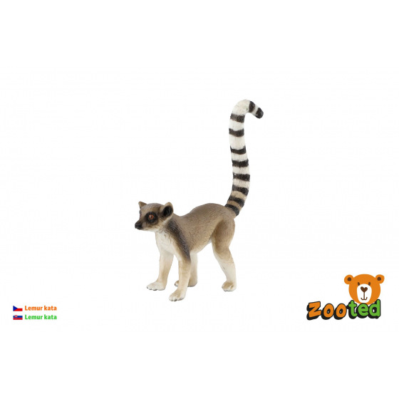 ZOOted Lemur kata zooted plast 7cm 