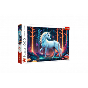 Trefl Puzzle Mystický jednorožec 1000 dílků 68,3x48cm v krabici 40x27x6cm