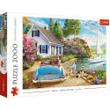 Trefl Puzzle Prázdninové útočisko 2000 dielikov 96,1x68,2cm v krabici 40x27x6cm