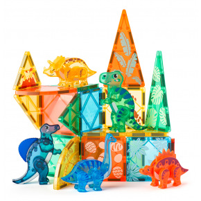 FAUNICA Magnetická stavebnice - Dinosauři, 40 dílů