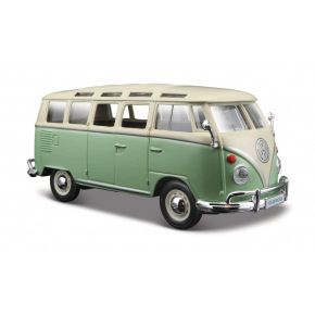 Maisto "Maisto - Volkswagen Van ""Samba"", zeleno/krémová, 1:25"