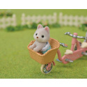 Sylvanian Families 5637 Tandemové kolo pro Husky sourozence