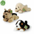 Rappa Plüschhund liegend 18 cm 3 Arten ECO-FRIENDLY