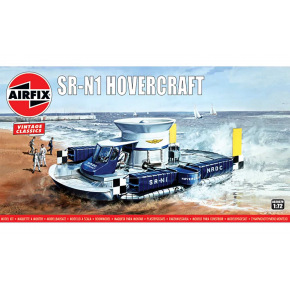 Airfix Classic Kit VINTAGE vznášedlo A02007V - SR-N1 Hovercraft (1:72)