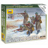 Zvezda Wargames (WWII) figurky 6197 - Soviet Infantry (Winter Uniform) (1:72)