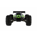 Teddies Auto RC Buggy rýchlostný 2,4 GHz plast 25cm na batérie zelené v krabici 31x14x18cm