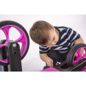 Funny Wheels Teddies Laufrad FUNNY WHEELS Rider SuperSport lila 2in1+Gurt, Höhe. Sattel 28/30cm Nase 25kg 18m+ in Kiste.