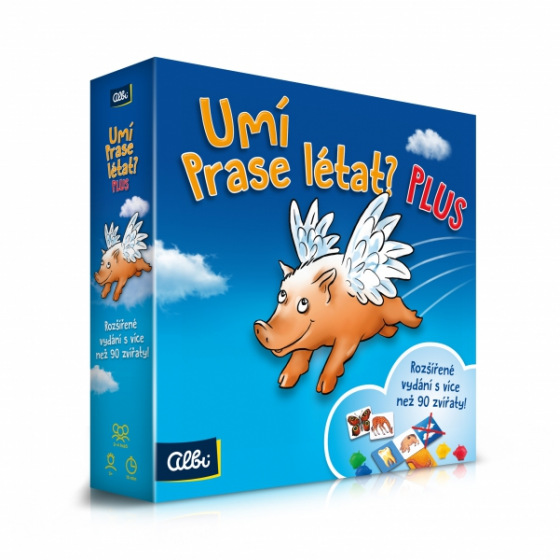 Albi hra Umí prase létat? Plus