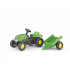 ROLLYTOYS Traktor na pedały Rolly Kid z przyczepą - zielony