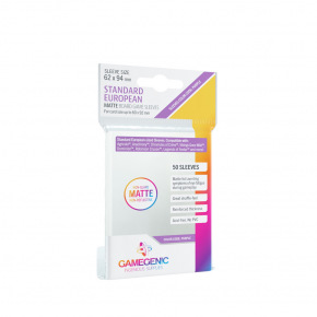 Gamegenic: Brettspielhüllen MATTE Standard European 62x94 mm Gamegenic: Brettspielhüllen MATTE Standard European 62x94 mm