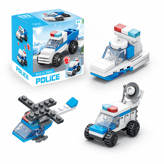 Rappa Stavebnice policie 10v1