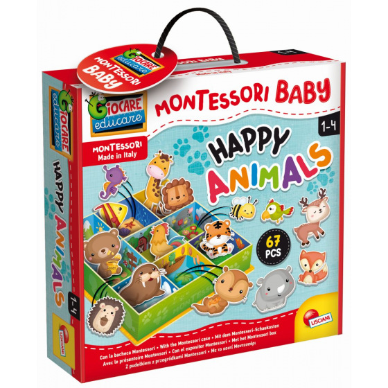 Liscianigioch MONTESSORI BABY BOX - Tiere