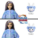 Mattel Barbie CUTIE REVEAL BARBIE V KOSTÝMU - ZAJÍČEK VE FIALOVÉM KOSTÝMU KOALY