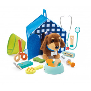 Hape Zestaw weterynarza - opieka nad szczeniakiem