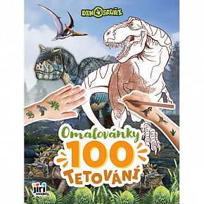 Jiri Models Omalovánky a 100 tetování Dinosauři