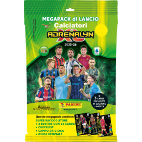 Panini SERIE A 2025/2026 - ADRENALYN karty - starter set