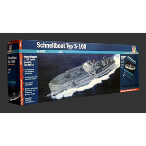 Italeri Model Kit Statek PRM edycja 5603 - SCHNELLBOOT TYP S-100 (1:35)