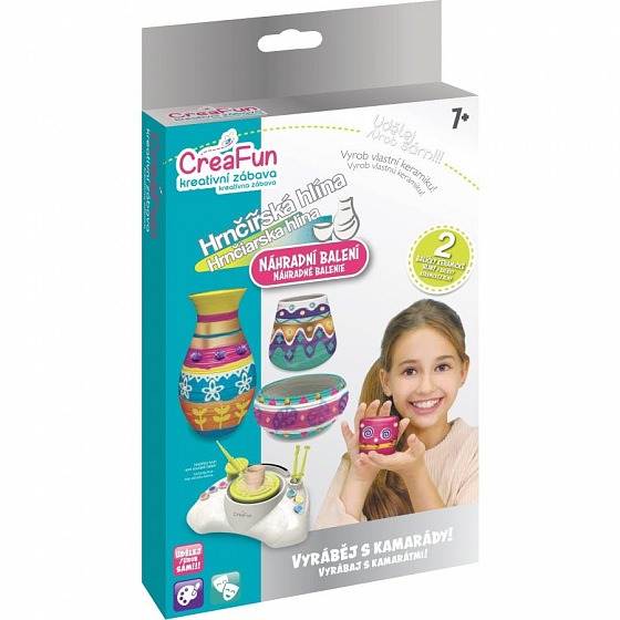 Sparkys CreaFun - Hrnčířská hlína 1kg