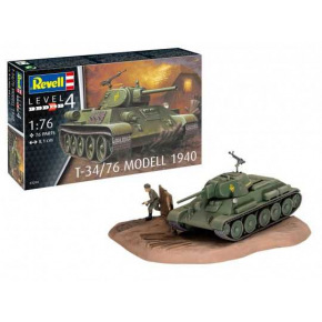Revell Plastic ModelKit tank 03294 - T-34/76 Modell 1940 (1:76)