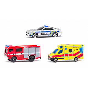 Maisto - CZ - Alarm Busters, záchranné a servisné vozidlá so svetlami a zvukmi, Česká rep., assort Maisto - CZ - Alarm Busters, záchranné a servisné vozidlá so svetlami a zvukmi, Česká rep., assort