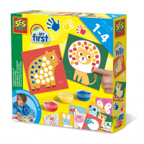 SES Fingerfarben - Male dein Tier aus