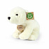 Rappa Plyšový medvěd lední sedící 20 cm ECO-FRIENDLY