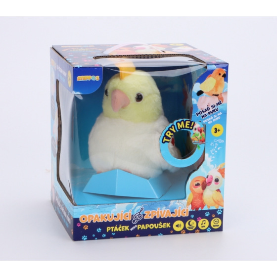 Steppos Mac Toys STEPPOS Wiederholender und singender Papagei
