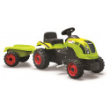 Smoby Voyager Smoby Trettraktor CLAAS grün mit Anhänger