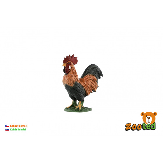 ZOOted Hahn - Haushuhn zooted Kunststoff 5cm