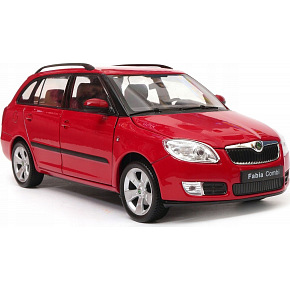 Rappa Welly auto 1:24 ŠKODA FABIA COMBI II 2009 červená Rappa Welly auto 1:24 ŠKODA FABIA COMBI II 2009 červená