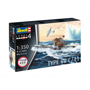 Revell Starter Kit ponorka 75154 - German Submarine Type (1:350)