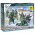 Zvezda Wargames (WWII) figurky 6198 - German Infantry (Winter Uniform) (1:72)