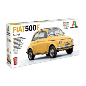 Italeri Model Kit auto 4715 - FIAT 500 F 1968 upgraded edition (1:12)