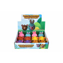 Teddies Zvířátko pískací s jazykem gumové 6cm 6 druhů