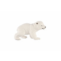 Medvěd lední mládě zooted plast 6cm 