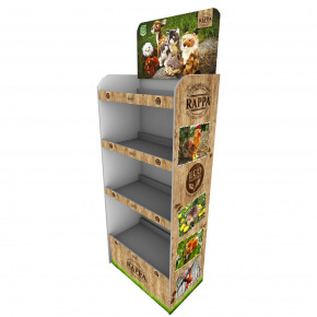 Rappa Papierový stojan v dizajne Exkluzívne plyše