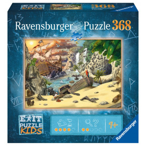 Ravensburger Puzzle Ravensburger Exit KIDS: Piraci 368 elementów